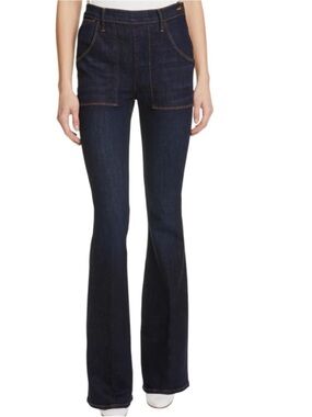 Frame Denim 'Le Flare de Françoise' High Rise Flare Jeans Queen’s Way Wash S 25